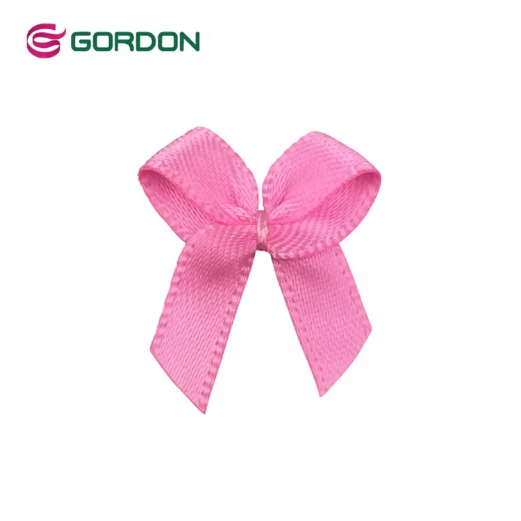 Gordon Ribbons196 Colors Mini Satin Rose for Bouquets Customised Ribbon Rosette Bows For Underwear Bra Lingerie Garment