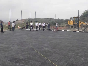 Azulejos de base de césped artificial de Material PP de alta calidad, paneles de repuesto de uso de gimnasio de 1,8 cm de espesor - Product Image 4