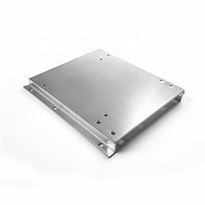 Fabrication sur mesure de tôles métalliques de précision, plaque de couverture d'équipement en acier inoxydable brossé - Product Image 4