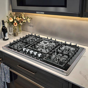 Fornello a Gas a 5 fuochi del produttore OEM supporto fornello da cucina <span class=keywords><strong>con</strong></span> <span class=keywords><strong>piano</strong></span> <span class=keywords><strong>cottura</strong></span> incorporato per uso domestico e alberghiero - Product Image 1