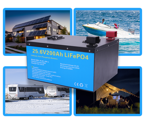 แบตเตอรี่ลิเธียม 24V 200Ah LiFePO4 แบบ Deep Cycle สำหรับระบบอินเวอร์เตอร์ 24V ระบบพลังงานแสงอาทิตย์สำหรับบ้าน ระบบสำรองพลังงาน - Product Image 5