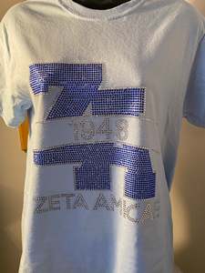 Custom <span class=keywords><strong>Fashion</strong></span> <span class=keywords><strong>Bling</strong></span> 1948 Zeta Amicae <span class=keywords><strong>Crystal</strong></span> Strass Transfers Voor T-Shirts Glanzend Ss6 Ss10 Ss16 <span class=keywords><strong>Crystal</strong></span> Zeta Amicae Motief - Product Image 6