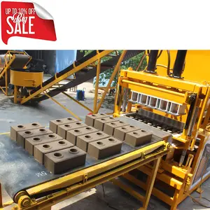 Machine to make retaining wall blocks for sale WT5-10 red sand block making machine