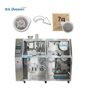 Automatic filter paper circle coffee pod round tea bag packing machine