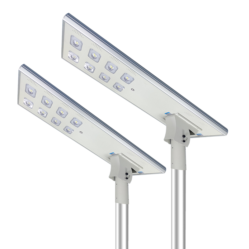 Интегрированный все в одном светодиодный солнечный уличный фонарь Wakatek, новый светодиодный Солнечный фонарь