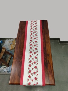 Alfombras de algodón grueso estampadas a mano con efecto slub. Tamaño 13x80 pulgadas. Cantidad mínima de pedido: 30 piezas por diseño por color para personalización - Product Image 2
