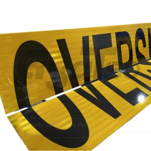 Gyatso Flatbed Equipment Reflecterende 18 "X 84" Scharnierende Aluminium Oversized Laadbord Voor Vrachtwagens - Product Image 1