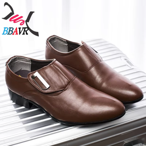 รองเท้าหนังผู้ชายแบบสวม รุ่น Monk Strap คุณภาพพรีเมียม หัวแหลม สำหรับธุรกิจและงานทางการ กันลื่น ขายส่งจากโรงงาน - Product Image 4