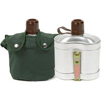 Juego de Cantina de Aluminio Multifuncional de 78 Piezas para Acampar y Contenedor de Alimentos, Utensilios de Cocina para Excursiones al Aire Libre, Accesorios para Picnic, Lonchera