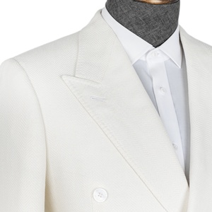 Trajes casuales blancos nuevos <span class=keywords><strong>para</strong></span> <span class=keywords><strong>hombre</strong></span>, esmoquin <span class=keywords><strong>Terno</strong></span> Masculino personalizado, trajes de negocios <span class=keywords><strong>para</strong></span> <span class=keywords><strong>hombre</strong></span>, dos piezas - Product Image 3