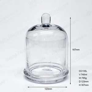 2022年 新デザイン 高品質 ガラスベルドーム キャンドル用 卸売 - Product Image 4