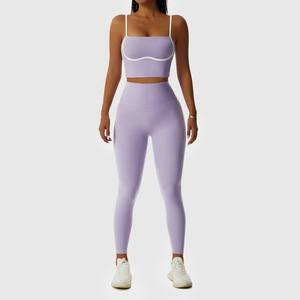 Tùy Chỉnh Bán Buôn Yoga Phòng Tập Thể Dục Mặc Áo Ngực Thể Thao Xà Cạp Tracksuit Quần Áo Tập Thể Dục Cho Tập Thể Dục - Product Image 6