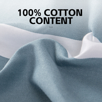 Vente en gros de draps de lit personnalisés super doux, 4 pièces, housse de couette, ensemble de literie 100% coton, taille Queen, taille King, ensembles de draps complets, luxe