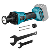 Outil de découpe sans balais à 6 vitesses pour cloisons sèches, compatible batterie 18V, 13000 à 28000 tr/min, avec pinces de serrage de 1/8 et 1/4 pouce, vente en gros