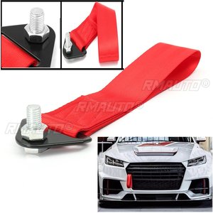 3 Color Towing Rope Tow Eye Strap Tow Loop Strap Racing Drift Rally Emergency <b>Tool</b> Front Rear Bumper <b>Hook</b> - Product Image 6