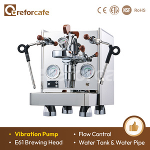 เครื่องชงกาแฟเอสเพรสโซแบบกึ่งอัตโนมัติ รุ่นคลาสสิค โปรเฟสชั่นแนล 15 บาร์ E61 สำหรับร้านกาแฟ - Product Image 2
