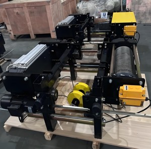 מנוף חשמלי 2 טון 3 טון 5 טון 10 טון 16 טון עם עגלה ממונעת, כננת, 380V 240V 220V, שלט רחוק, מעלית, מנוף אירופאי - Product Image 5