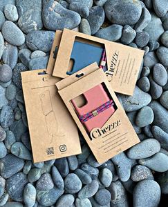 Recycler conception personnalisée étui de téléphone accrocher onglet papier affichage vente au détail emballage cadeau Kraft détail boîte suspendue avec fenêtre - Product Image 3