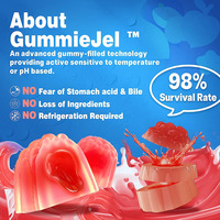 Usine directe OEM probiotique bonbons mous Gummies vitamines pour adultes et nouveau-nés favorise la digestion et l'absorption en gros