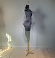 Mannequin de couture en tissu pour femme, forme rigide, torse féminin, forme de robe réglable, mannequins féminins, corps féminin