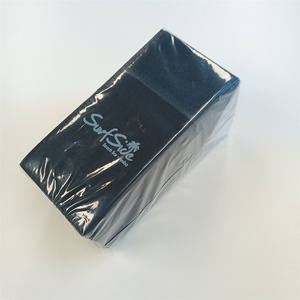 Tovaglioli di <span class=keywords><strong>Carta</strong></span> Neri in Tessuto Naturale Airlaid da Cena con Tasca Portaposate Servilletas De Papel - Product Image 5