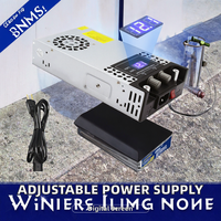 Alimentation à découpage CA réglable ZE-21 DC12V-60V 360W 12V-60V 15-30A, efficacité 83%, affichage numérique, entrée CA90-265V, garantie 1 an