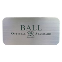Plaque signalétique en aluminium brossé durable, texte sérigraphié, logo personnalisé, anti-contrefaçon, pour badge de marque de machines