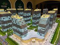 Modelado Arquitectónico con Luces y Paisaje Envolvente, Modelo a Escala de Edificio Personalizado de Fábrica Profesional