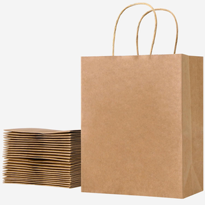 Bolsa de Papel Resistente Impresa, Reutilizable, para Compras, Panadería y Promoción de Marca - Product Image 5