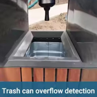 Sensor Detektor Isi Tempat Sampah Ultrasonik A01 IP67 dengan Kompensasi Suhu untuk Manajemen Sampah dan Pemantauan Level Tempat Sampah
