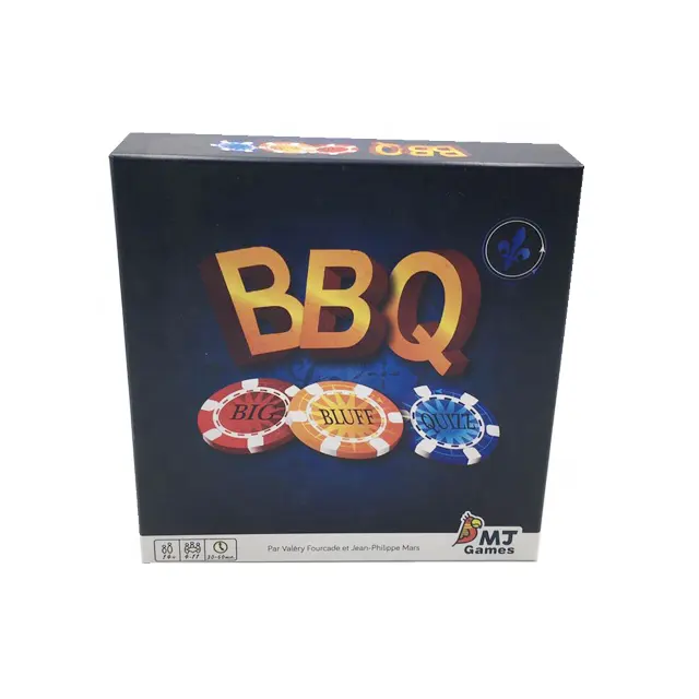 Customized Adult Rigid Box with Advertising Poker Playing Cards Made from Paper Board Game Material Flash Learning Cards