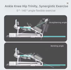 Home Exercise Device Knee Rehabilitation <strong>Machine</strong> <strong>Electric</strong> for Bending and Straightening After Lower Limb Fracture - Product Image 3