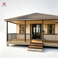 Kits de maison familiaux modernes de luxe Allstar, préfabriqués, extensibles, en conteneur, personnalisés, de style nouveau, décorés, pour toits en pente