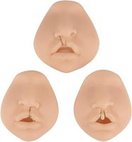 Modèle de fente labiale en silicone souple Simulateur de formation de suture de fente labiale 3D Modèle buccal Affichage de l'éducation des étudiants en médecine