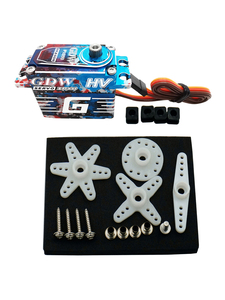 GDW IPX893 77g High Torque 0.08s 8.4V Waterproof Digital Programmable Coreless Motors RC Car Boat Parts Metal - Product Image 6