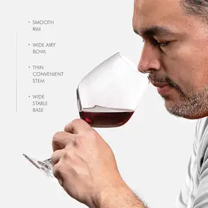แก้วไวน์แบบใสสำหรับใช้ในครัวเรือน,แก้วไวน์แดงแบบก้านยาวแก้วไวน์แชมเปญสำหรับร้านอาหารโลโก้แบบกำหนดเอง