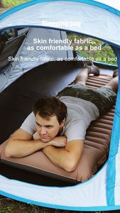 Colchón de Aire Ultraligero y Compacto, Impermeable, de TPU, para Camping, con Almohada Integrada, para Excursionistas y Entusiastas del Aire Libre - Product Image 6