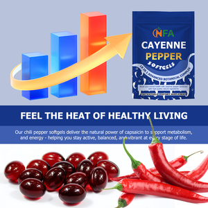 Cápsulas de Pimienta de Cayena de Marca Privada, Favorecen la Salud Inmunológica, Apoyan el Metabolismo, Favorecen la Digestión, Contiene Extracto de Boswellia - Product Image 3