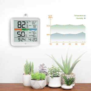 HEDAO-higrómetro de temperatura HD5275 con pantalla táctil a color, termómetro para dormitorio - Product Image 5