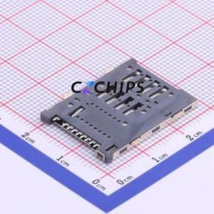 <b>SIM</b>-214 <b>SIM</b> <b>Card</b> Connector SMD Connector Self-Return Type Mini <b>SIM</b> <b>Card</b> <b>Card</b> <b>Holder</b> 1.9mm - Product Image 2