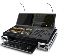 Consola de Iluminación Profesional para DJ YINUO, Controlador de Luces de Escenario, PC Fader Wing DMX 512, Control Remoto, 1 Año de Garantía