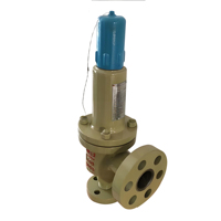 Vanne de sécurité à pression fermée à levage bas, à ressort hydraulique, en acier inoxydable, à bride, modèle A41H