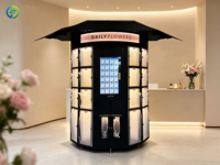 Distributeur automatique de fleurs fraîches sur mesure, distributeurs automatiques pour articles floraux