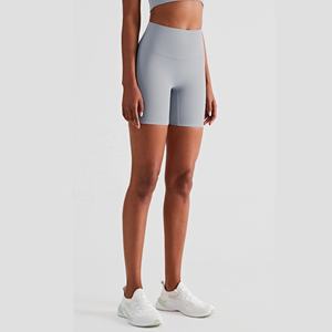 Short de yoga de gymnastique à sensation nue extensible pour femme Short de motard respirant sportif sans couture avant-Entrejambe 3 '' / 4'' / 6'' / 8'' - Product Image 2