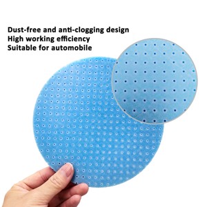 Factory Sale 150mm P3000 P4000 Aluminum Oxide Soft Polishing Foam Discs 325U <strong>Hook</strong> <strong>Loop</strong> Flexible Abrasive for AUTO OEM 1 Piece - Product Image 3