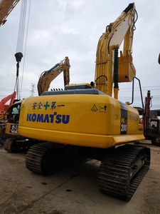 Buenas excavadoras Excavadora usada de Japón KOMATSU 200 200 200-7 Komatsu-7 sobre orugas Buenas condiciones de trabajo - Product Image 5