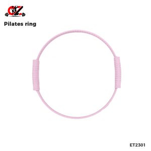 Wholesale CZFIT ET0113 12 Inch Silicone <b>Gel</b> <b>Magic</b> Pilates Ring Portable Lightweight Yoga Resistance Circle for Women - Product Image 2