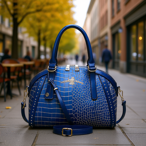 Sac à main en cuir de serpent véritable pour femme Mary Frances, fermeture à fermoir, bandoulière, sac à rabat, mode luxe 2-2,9L - Product Image 2