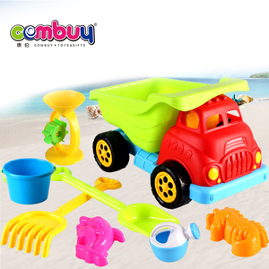 En gros en plein air outils d'été sable ensemble voiture plage jouet enfants - Product Image 5