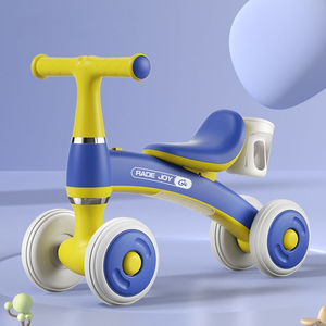 <span class=keywords><strong>Coche</strong></span> de Paseo para Bebés y Niños Pequeños con Cuatro Ruedas, Música y Luces, Bicicleta de Equilibrio sin Pedales para Niños, Fabricación OEM - Product Image 3